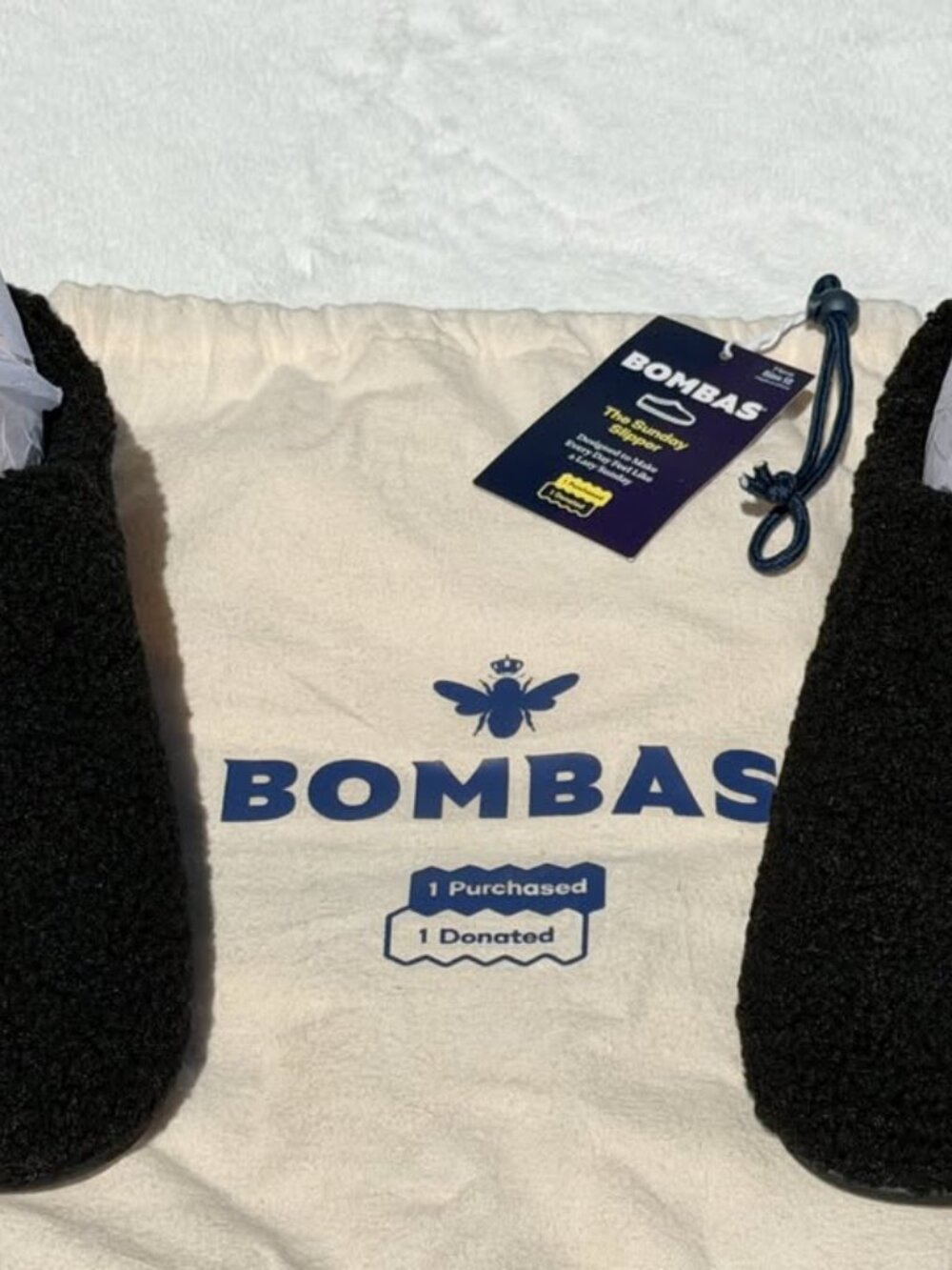 Bombas The Sunday Slipper Men's 12 Black